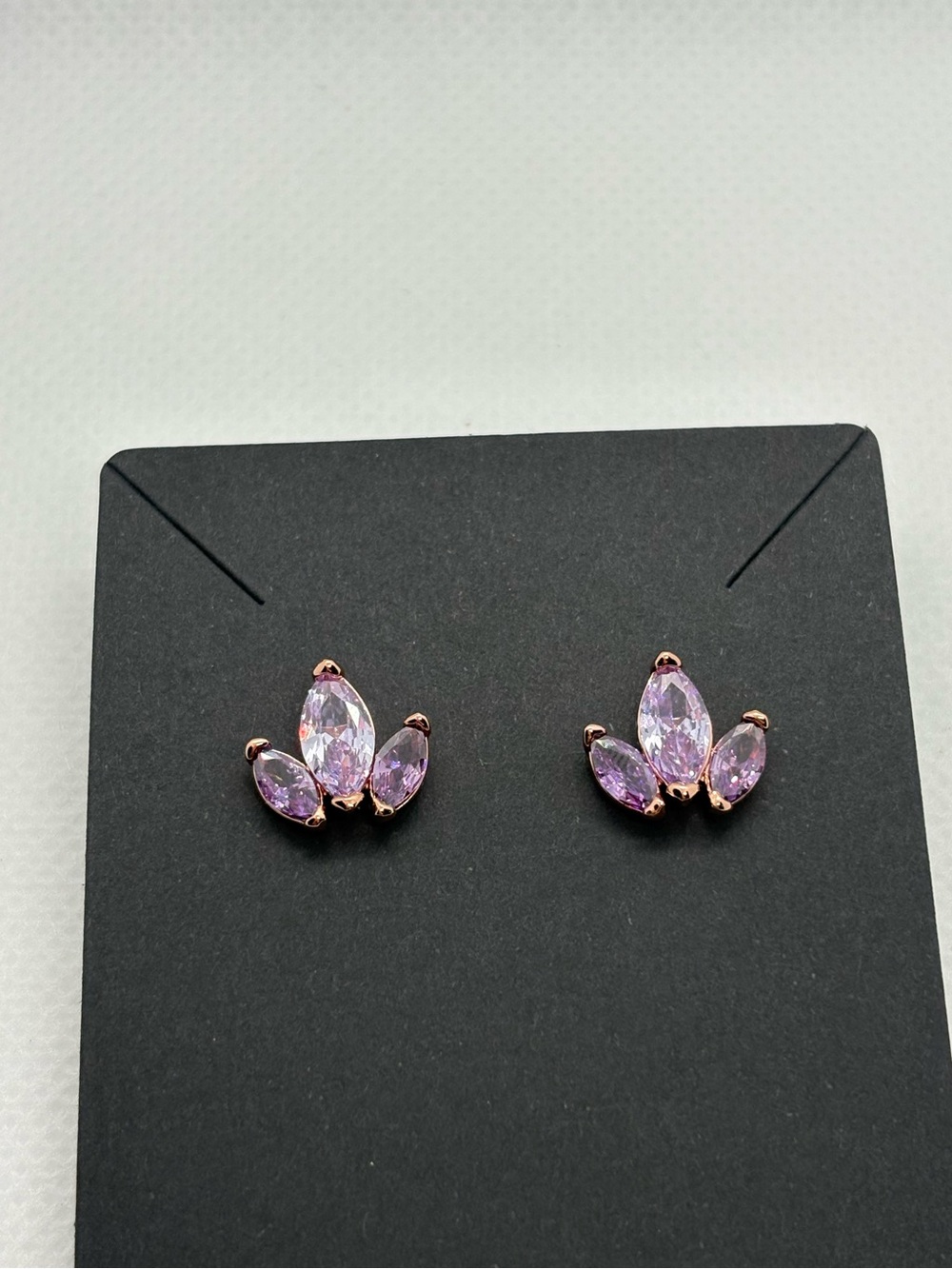 Purple Earrings